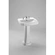TOTO Guinevere 8" Pedestal Lavatory COTTON WHITE