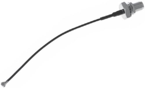 RF Cable Assemblies MML-SMA BLKHD H1.5 Jack Assembly 6in