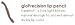 GloMinerals gloPrecision Lip Pencil 0.6 oz.