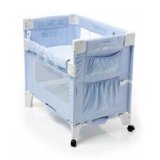 Arms Reach Blue Gingham Mini Co-Sleeper