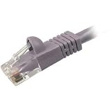 Cables Unlimited UTP-6700-50V 50-Feet Cat6 Snagless Patch Cable (Violet)