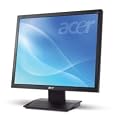 Acer 17-inch  LCD Monitor (5ms,20000:1,Black)