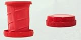 Flatterware Red Collapsible Spring Memory Durable Lightweight-12 fl.oz-Great for Camping... by Flatterware