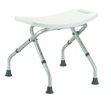 Drive Medical Deluxe Folding Bath Bench, White