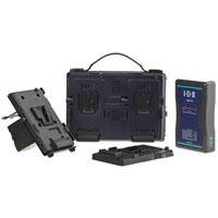 JVC Camcorder Battery JVC LEJVCKIT IDX Power System for GY-HM790 Pro HD Cameras