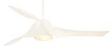 Minka Aire Ceiling Fans Artemis Model F803-HGWH in High Gloss White. Indoor fan.
