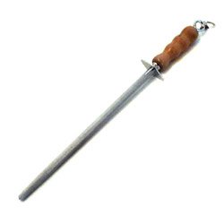 12 Round Helical Cut Sharpening Steel