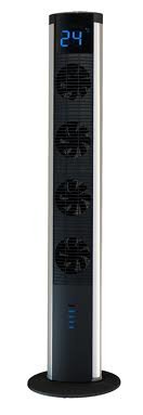 PURLINE -TITANO - Tour de Ventilation en aluminium laqué - 30 W