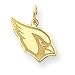 14K Arizona Cardinals Small Logo