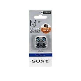 SONY �n�C�u���b�h�C���[�s�[�X �T�C�YM �u���b�N EP-EX10M/B