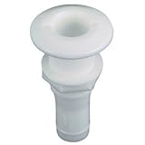 New-PERKO 1 THRU-HULL FITTING F/ HOSE PLASTIC - 39176