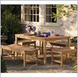 Oxford Garden Backless Bench 4'