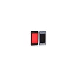 Griffin 8199-ITSLBRCB FlexGrip Silicone Case with Screen Protection for iPod Touch 4G and 8G - 2-Pack (Black/Red and Clear/Black)