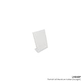 Click for more about A8 literature holder - portrait - LHBA8P - Pack of 20 - Displaysense.