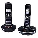 Audioline Nova 582 Duo schnurloses Analog Telefon mit AB