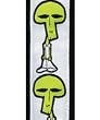 Planet Waves 50MM Joe Satriani Nylon Guitar Strap, Spaceman