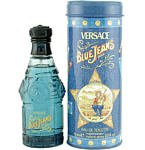Blue Jeans By Gianni Versace For Men. Eau De Toilette Spray 2.5 Ounces