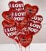 Same Day Flower Delivery Air Rangement One Dozen Romance Mylars