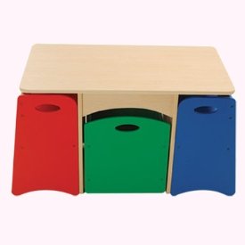 KidKraft Table with Primary Benches