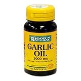 Garlic Oil 1000mg - Promotes Cardiovascular Health, 100 softgels, (Good'n Natural)
