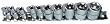 11 Pcs 1/4" &amp; 3/8" E-Torx Socket Set -