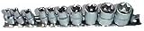 Tools & Hardware : 11 Pcs 1/4" & 3/8" E-Torx Socket Set -