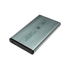 Festplattengeh�use 6,4cm (2,5 Zoll) S-ATA USB 2.0 Alu LogiLink