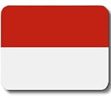Indonesia Indonesian Flag Mousepad Mouse Pad Mat