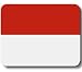 Indonesia Indonesian Flag Mousepad Mouse Pad Mat