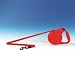 Pet Supplies : Flexi All Belt 2 Lead Red 16ft