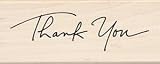 Inkadinkado Rubber Stamp Kathy Davis Script Thank You 21p5FgpDr L. SL160 Inkadinkado Rubber Stamp Kathy Davis Script Thank You