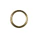 1-1/2 Inch Brass Steel Ring