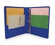 Dakota Designs 2LJZ1 View Binder, D-Ring, 1 In, Blue, PK6