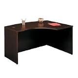 Bush Industries Bush Right L Bow Desk Cherry Ea - Model 142136