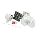 4 inch IN-LINE EXTRACTION FAN. Mains NO TIMER.