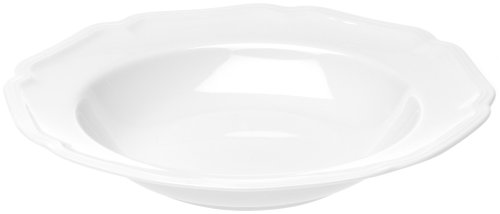 Mikasa Antique White Rim Soup Plate