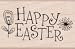Wood Block-Happy Easter Flowers by Hero Arts