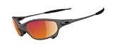 Oakley Men's Juliet Iridium Sunglasses,X-Metal Frame/Ruby Lens,one size