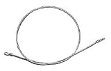 Hood Pin Lanyards Pair Plastic Covered