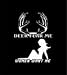 Deer Fear Me Women Want Me Large Vehicle/Bumper Decal