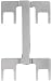 Dayton PJMP-SN Dual Binding Post Jumper Satin Nickel