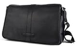 Bosca Tribecca Messenger Black