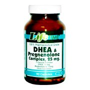 DHEA And Pregnenolone 25mg DHEA 10mg Pregnenolone 15mg - 90 - Capsule by Life Time