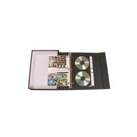 Archival Methods S-Series Accent 3-Ring Binder Box Kit, 12 x 11.25, With Two Pocket CD Pages Pack Of 50
