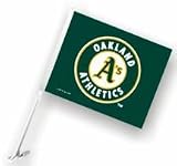 Oakland Athletics Car Flags - 1 Pair