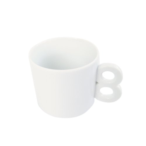 +d ナンバーカップ ホワイト 8 D-200-8