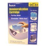 Kaz Demineralization Cartridge for Vicks V5100, ReliOn 0565 & Sunbeam 696.- Model: DC-51