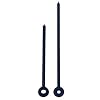 1 Paar Zeiger Baton f�r Junghans W838 und W817, Kunststoff schwarz L�nge 94 mm
