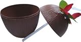 from Beistle Plastic Coconut Cup With Straw
