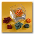 Floating Maple Leaf Candles - 2"